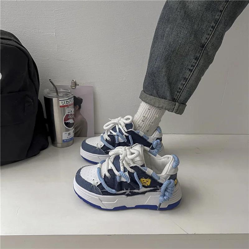 

Женские туфли для пап с толстой подошвой и круглой головкой, с бисквитным дном, с дышащей сетчатой поверхностью, модные многофункциональные спортивные туфли 39