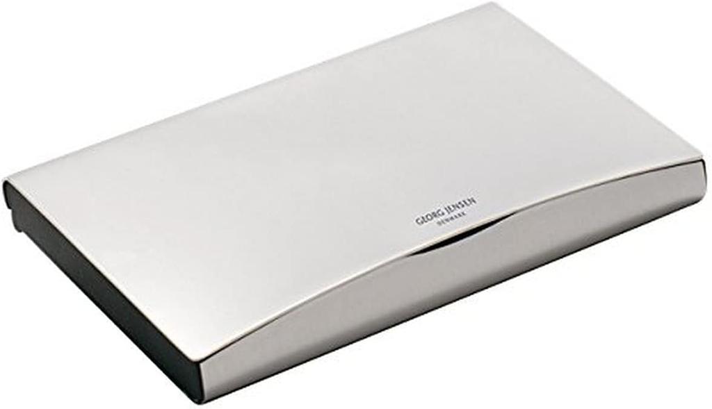 Georg Jensen Business Card Holder/Card Case, Silver, 3582070