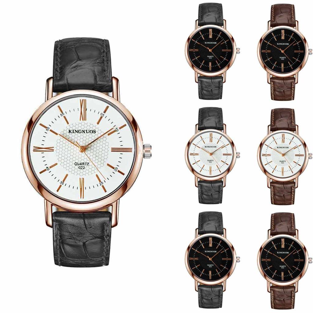 Dámské módní kožené hodinky