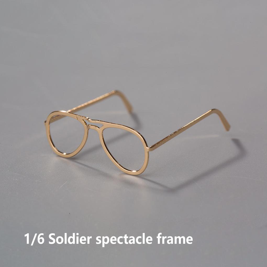 Spectacle Frames Useful Portable Eyewear Supply Light Weight Metal Children Glasses Framework for Doll Puppet Store Shop