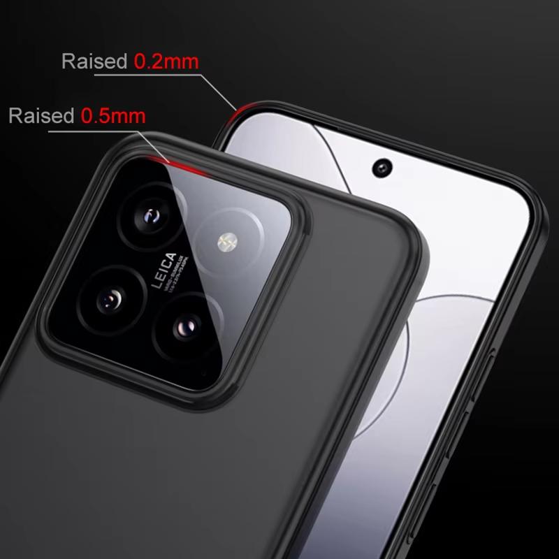 0.3mm Ultra Thin Matte Hard Phone Case For Xiaomi Mi 15 14 13 Pro Translucent Slim PP Soft Back Cover For Xiaomi13 Xiomi14 Shell