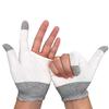 Two-finger Gaming Finger Sleeves Silver Fiber Anti-sweat Breathable Finger Case