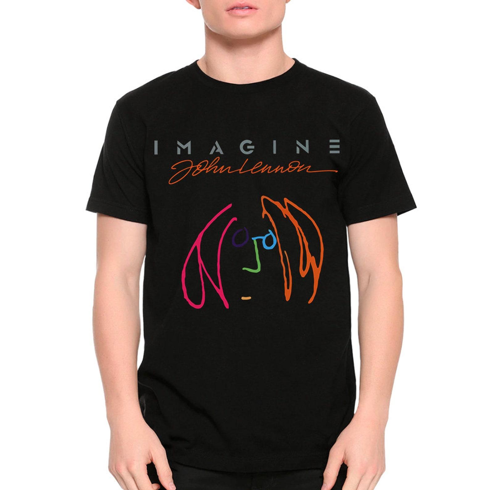 John Lennon Imagine T-Shirt, Men s Women s All Sizes (drs-702) 3XL