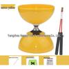 Longchan Beginner Soft Rubber 5-Bearing Double-Head Diabolo