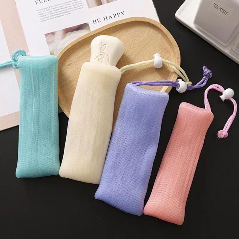 6-Layer Mesh Foam Bag for Handmade Soap - Bath & Storage