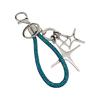 Stylish Star Keychain Decoration With Rhinestones Sturdy Rope Aloy for Elegant Designs In Your Daily Use Items