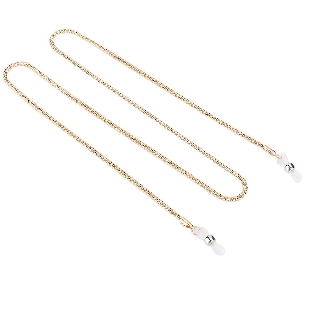 

Ремешок для солнцезащитных очков Anti Slip Alloy Eyeglasses Chain Reading Glasses Strap Gold