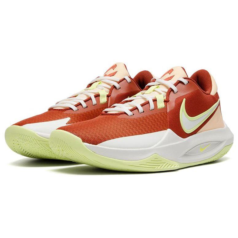 Nike Precision 6 Rugged Orange Light Lemon Twist Unisex Sneakers Brown Ice-Peach Sail DD9535-800
