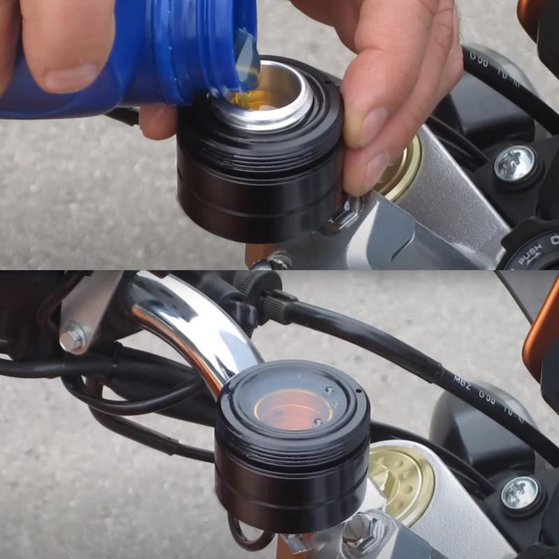Chain Oiler Motorcycle Auto Hand Control Motorbike Lubricant Grease Oiler Motorcycle Chain Lubricator Lub Part Accessories Bike