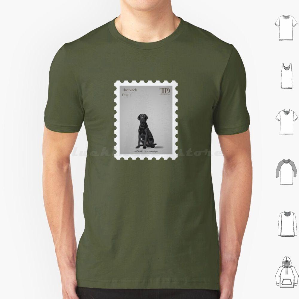 The Black Dog Ttpd Sticker T Shirt Big Size 100 Cotton The Tortured Poets Department Ttpd The Black Dog Folklore Eras Tour