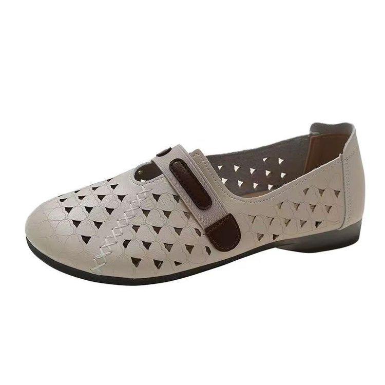 Doudou Shoes Non-slip Soft-soled Shoes Hollow and Breathable Hole Shoes New Sandals Nurse Shoes