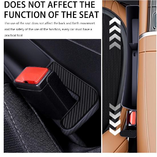 2PCS Car Seat Gap Filler Organizer With Charging Port,Upgrade Cars Gap Filler With Larger Storage Space Reducing Item Loss,Flexible No Drop Seat