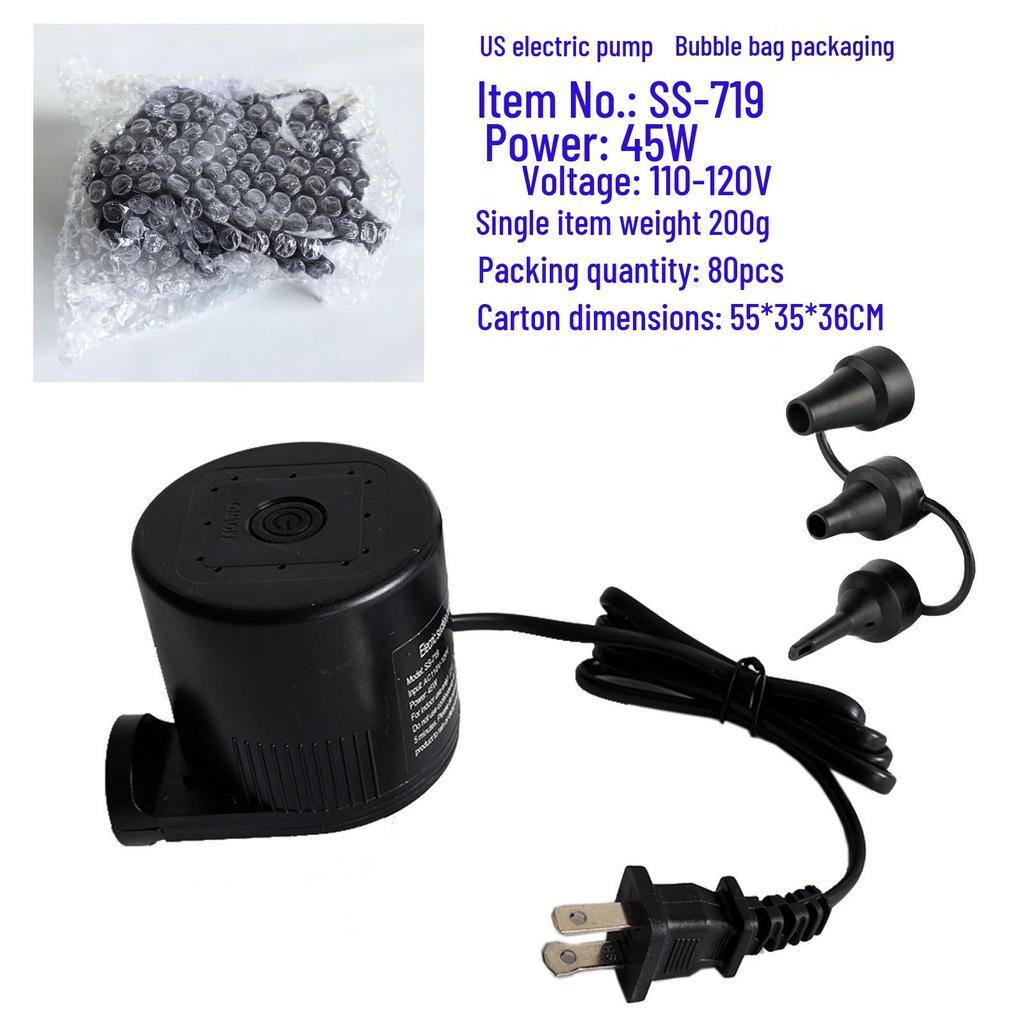 12" Dual-Action Manual Air Pump for Balloons, Pool Floats, Inflatable Boats, and More