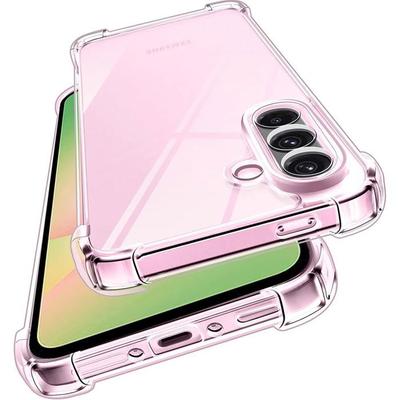 Protective Case - BOOLING - for Samsung Galaxy A56 5G - Silicone - Transparent - Shockproof