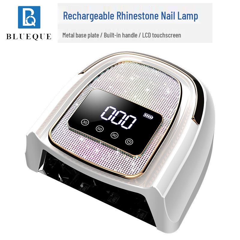 Rechargeable Nail Lamp with Reflective Base: Quick-Dry UV LED Nail Dryer
