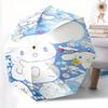 1pc Cute Cinnamoroll Idea Design Automatic Opening and Closing Umbrella - Lightweight 3-Fold Design, Suitable for Fans, Travel, Daily Use, Interesting