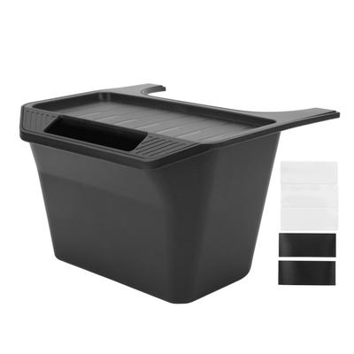 Rear Center Storage Box Large Capacity Black Neat Storage Center Console Insert Organizer
