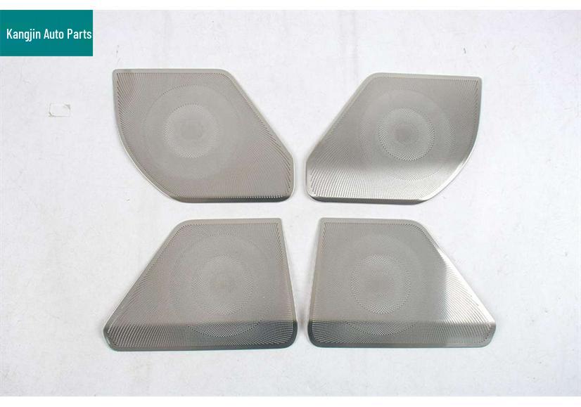 Silver Stainless Steel Speaker Covers for Toyota RAV4/Rongfang/Weilanda - Interior Door Modifications