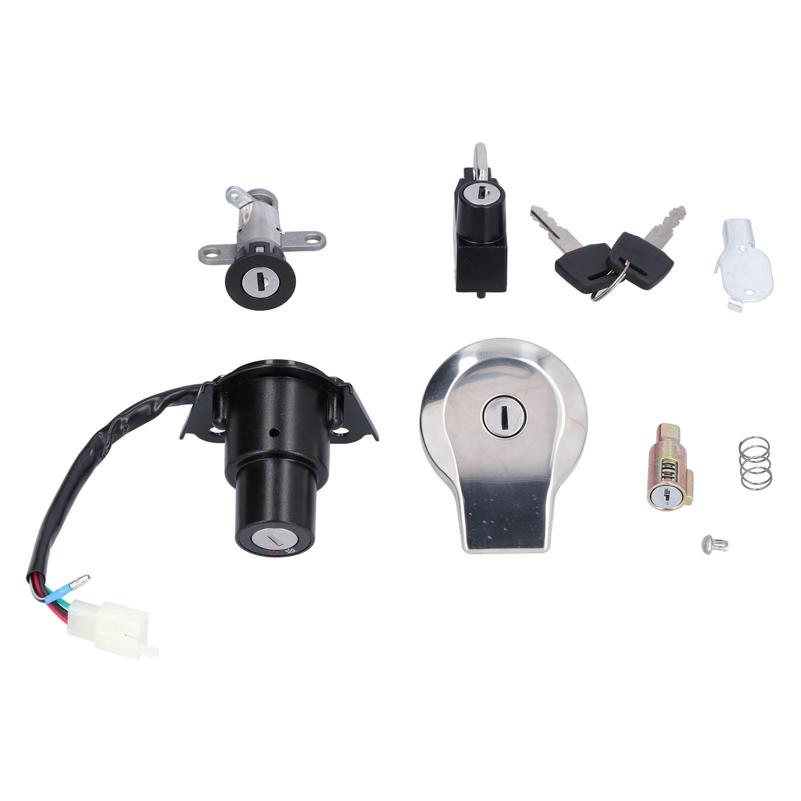 

Комплект замка крышки топливного бака для шлема зажигания с 2 ключами, подходит для Yamaha VIRAGO XV125 XV250 XV535