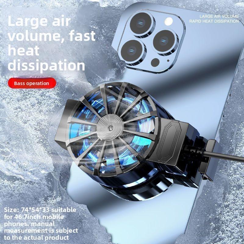 Mobile Phone Radiator Cooling Cooling Fan Silent Silent Applicable To  Universal Phone