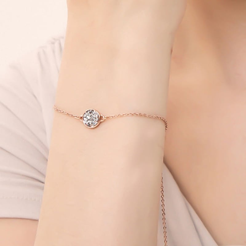 WESTISLAND Crystal Alice Bracelet RG_WI9543243