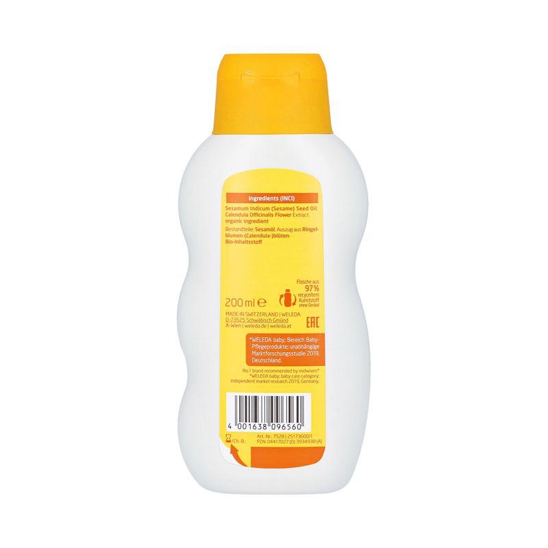 Weleda Calendula Nourishing Oil 200ml (Unscented)