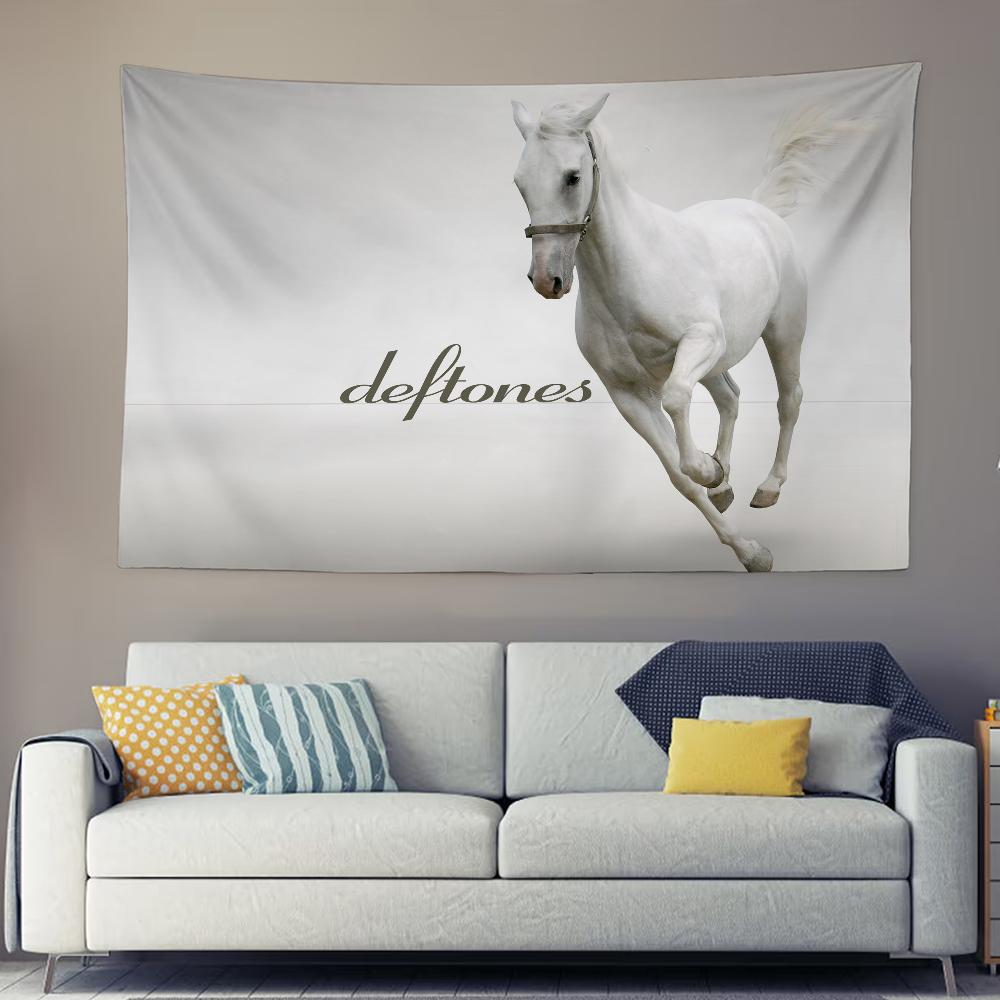 DDeftones Singer Tapestry Decoration Bedroom Dormitory Background Cloth Holiday Home Party Living Room Club Cloth