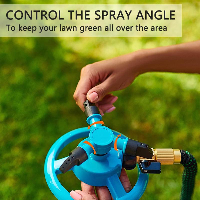 Περιστρεφόμενο 360 μοιρών Αυτόματοι ψεκαστήρες γκαζόν κήπου Σύστημα νερού Quick Coupling Yard Ακροφύσιο γκαζόν Προμήθειες άρδευσης κήπου