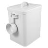 Storage Container Rice Flour Food Laundry Multifunction Airtight Metal Canister Kitchen Storage Bucket Spoon