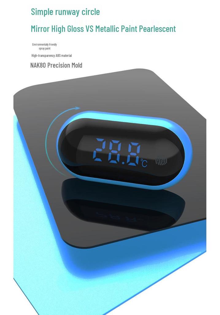 High Precision Digital LCD Fish Tank Thermometer with LED Display