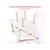 BROSS Ricambi Auto BCP051 10 Pezzi Terminale Cavo Corda Perno per Meccanismo Avvolgitore Alzacristalli Tipo BCP051 Gestione Veloce