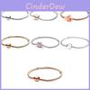 Stylish Snake Chain Bracelet With Heart Pendant Perfect For Special Occasions