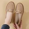 Women Black Moccasins Driving Shoes Flats Casual Nurse Loafers Khaki Minimalist Maternity Shoes Large Size