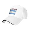 Letnia Codzienna Czapka Baseballowa Flaga Argentyny Sporty na Świeżym Powietrzu Hip Hopowe Czapki Dla FeUnisex Unisex Ochrona Przeciw Słońcu Argentyna Klasyczna Czapka Baseballowa