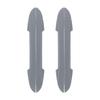 New 4PCS Protective Strip Car Side Door Edge Protector Scrape Guard Bumper Guards Handle Cover 3D Sticker Car Styling Emblem Interior Mirrors 6