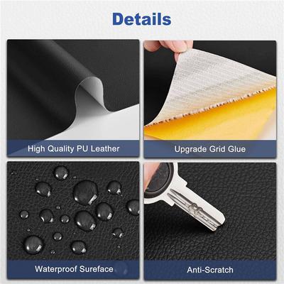ABBP-2X Leather Repair Patch, 3X60 Inch Self Adhesive Leather Repair Tape For Furniture, PU Leather Repair Kit For Car Seat