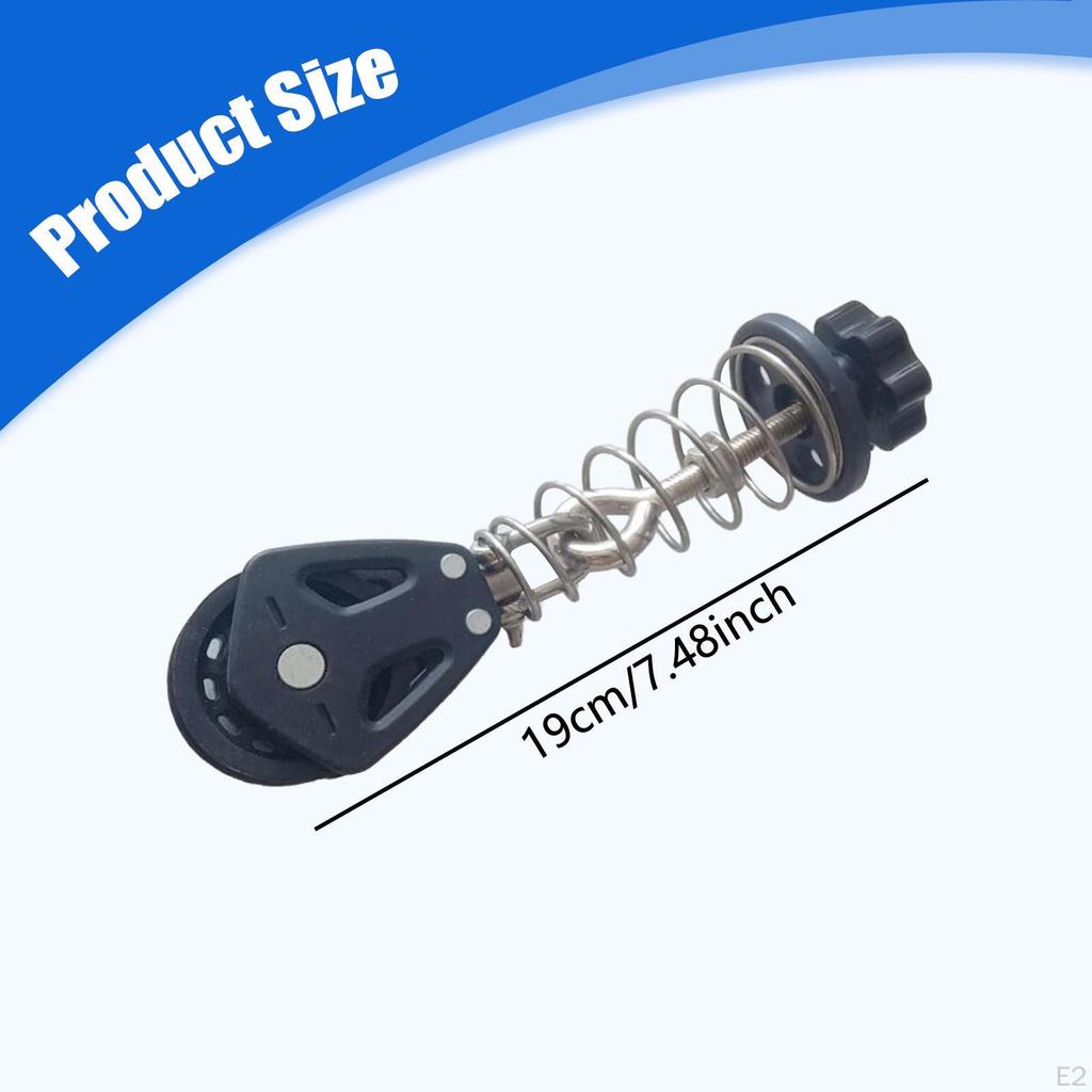 2Pcs Pilates Reformer Pulley Spring Rope Clamp,Part,Component for Sitting Box Fitness Exercise