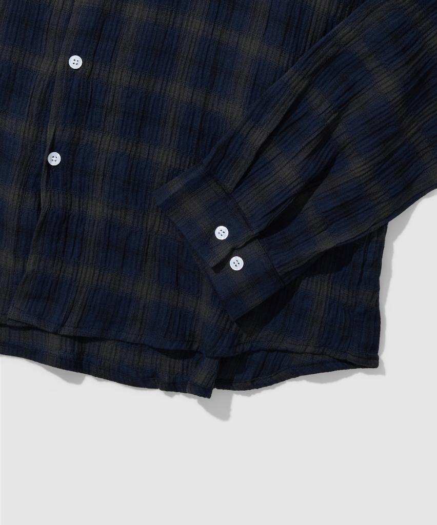 ANDAGAIN Lien Wrinkle Shirt