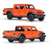 1/36 Scale Jeep Gladiator Pickup Truck Toy Car Model Welly Diecast Alloy Miniature Pull Back Free Wheels Collection Gift for Children
