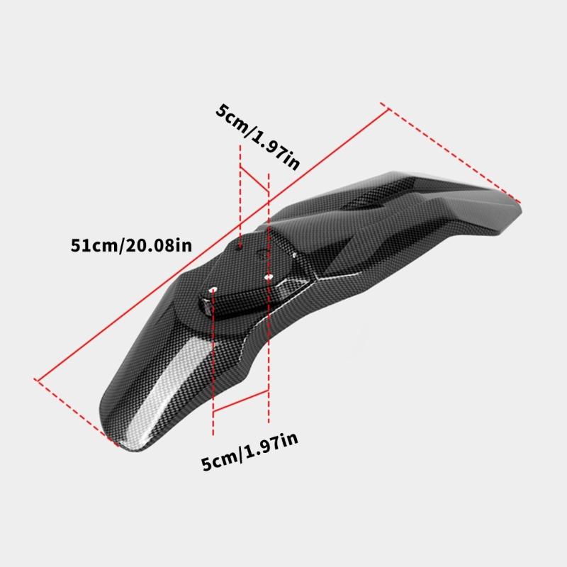 Perfect Fit Replacement Front Fender Specifically for Electric Off Road Motorcycles Ensuring Easy Installation and Superior Splash Protection