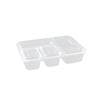 New Chinese Style Executive 4-Compartment Disposable Meal Box