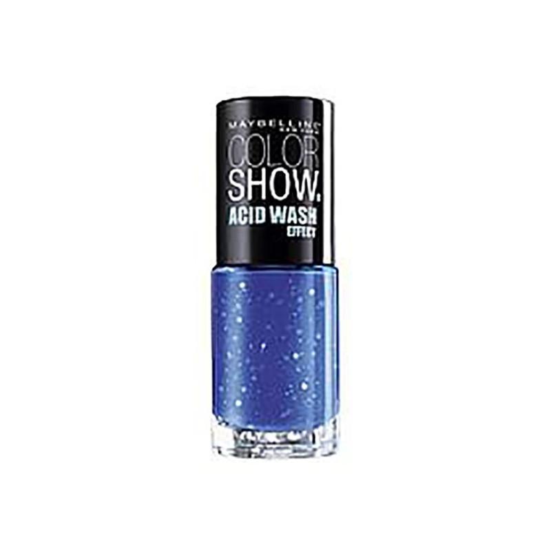 Buy Maybelline New York Nail Polish COLORSHOW ACID WASH 248 Bleached Blue at affordable