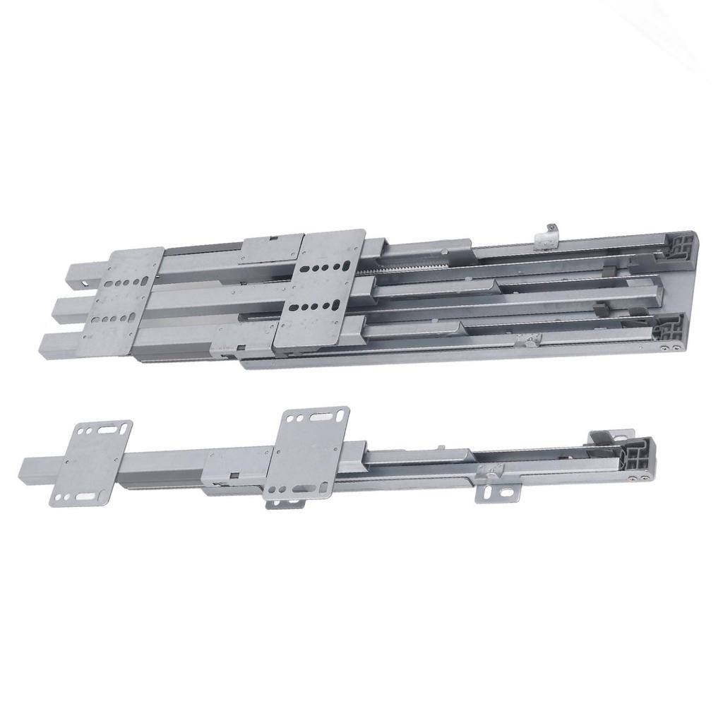 Heavy Duty Drawer Slides 22in Silent Buffer Damping Full Extension Metal Rails Glide Runners for