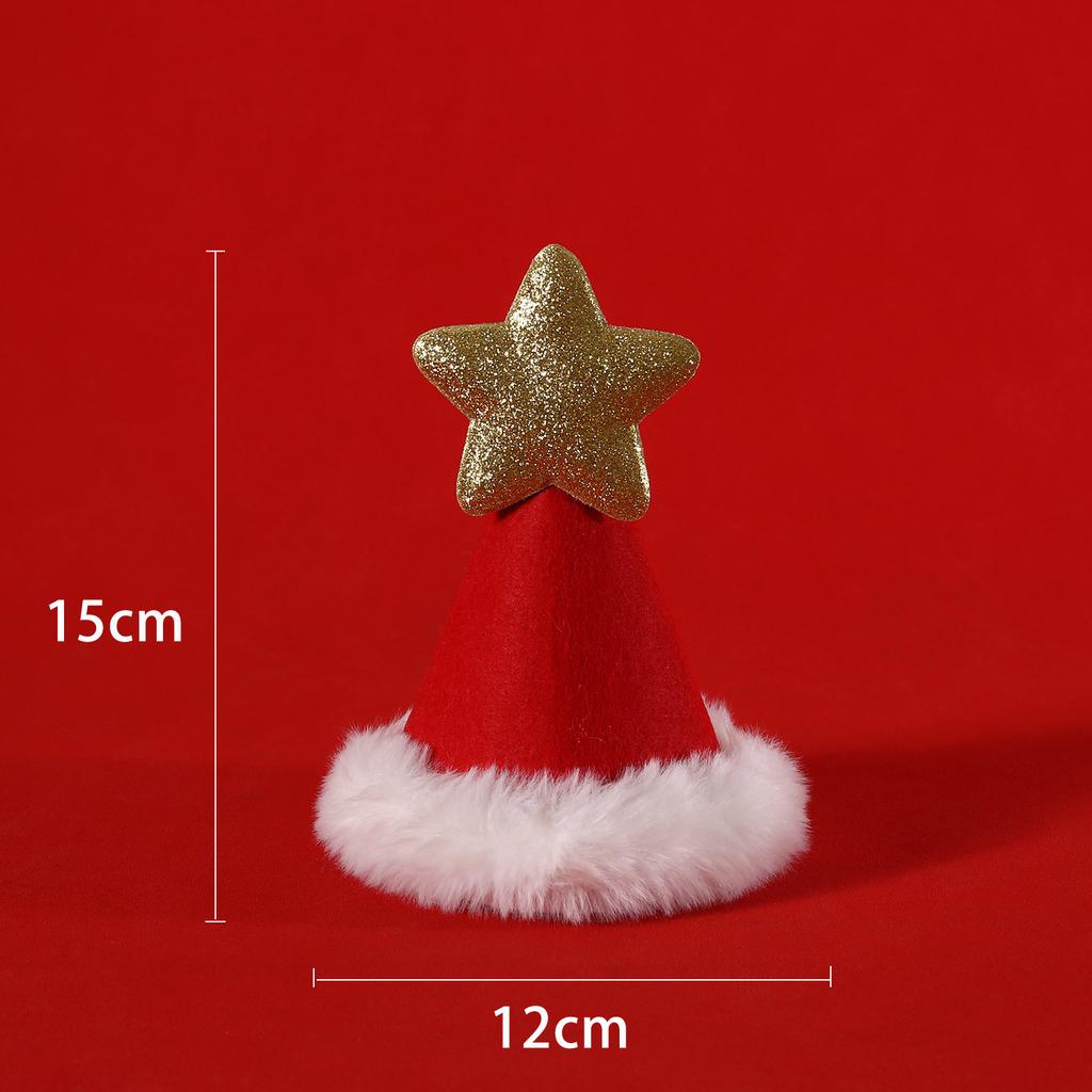 Pet Yarn Christmas Scarf Striped Ball Christmas Tree Snowman Reindeer Cartoon Hat Accessories Dog Scarf Puppy Accessories