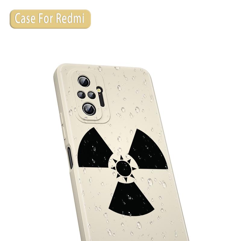 Sign Icon For Xiaomi Redmi Note 11 10 10S 10T 9 9S 9T 8 8T 7 7S 6 5 Pro Max Plus 5G Liquid Silicone Phone Case