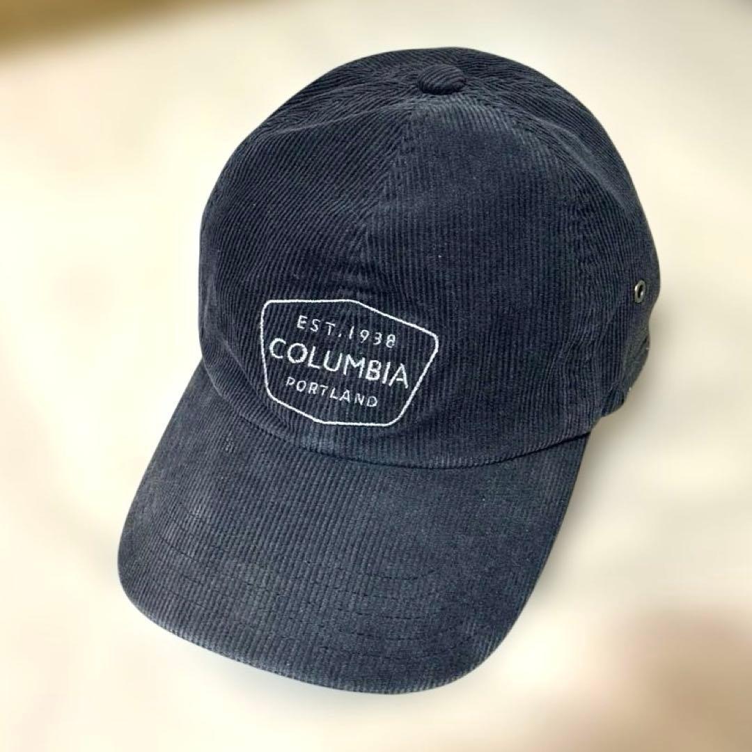 Used [COLUMBIA] Columbia Hat Cap Black Corduroy