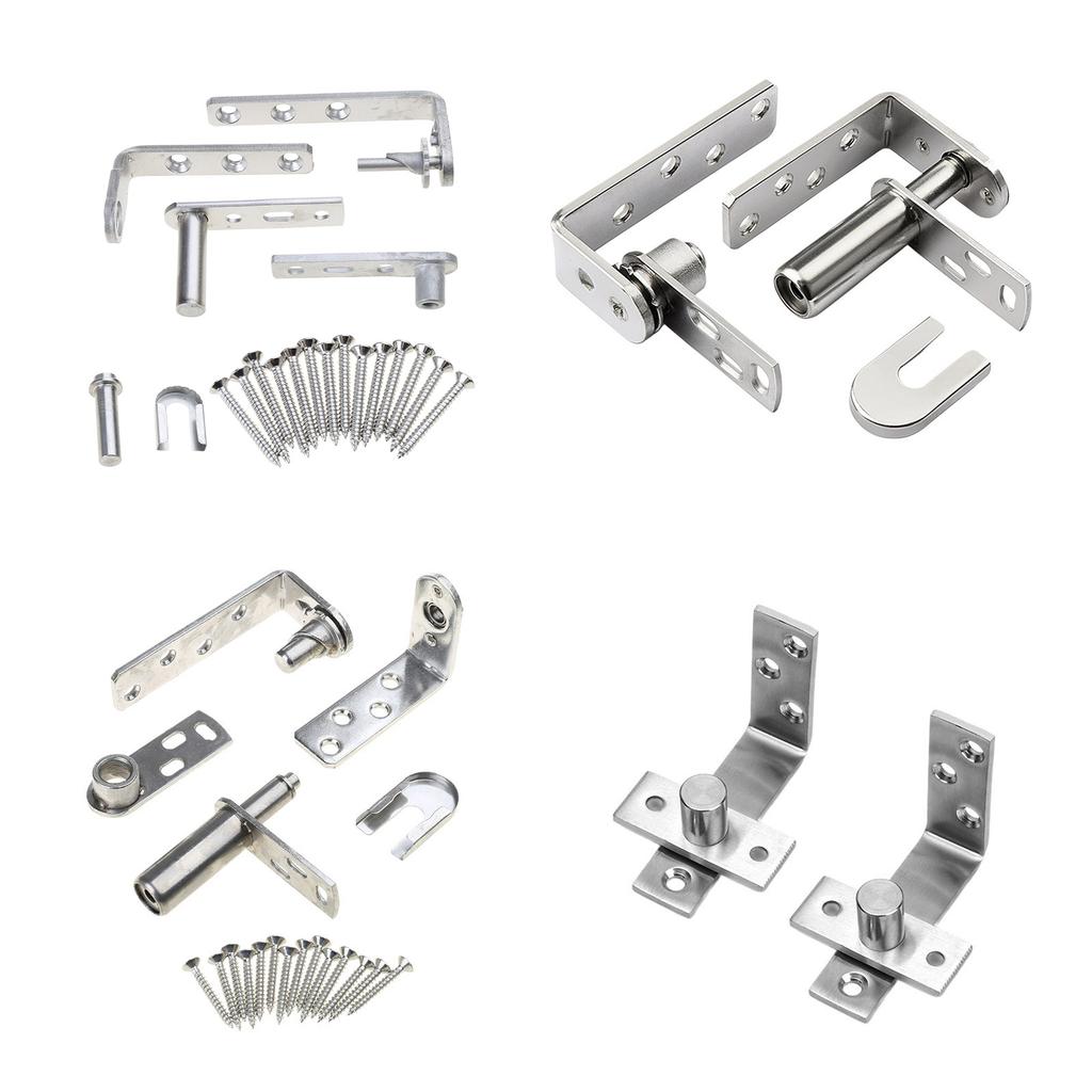 1 Paar selbstschließende Edelstahlscharniere Doppelschwingtürscharniere mit automatischer Rückholmechanik für Saloon-Schwingtüren