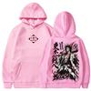 Kenpachi Zaraki BLEACH Manga Hoodies Fashion Harajuku Streetwear Men Women Clothing Oversized Long Sleeves Fleece Hooded Tops