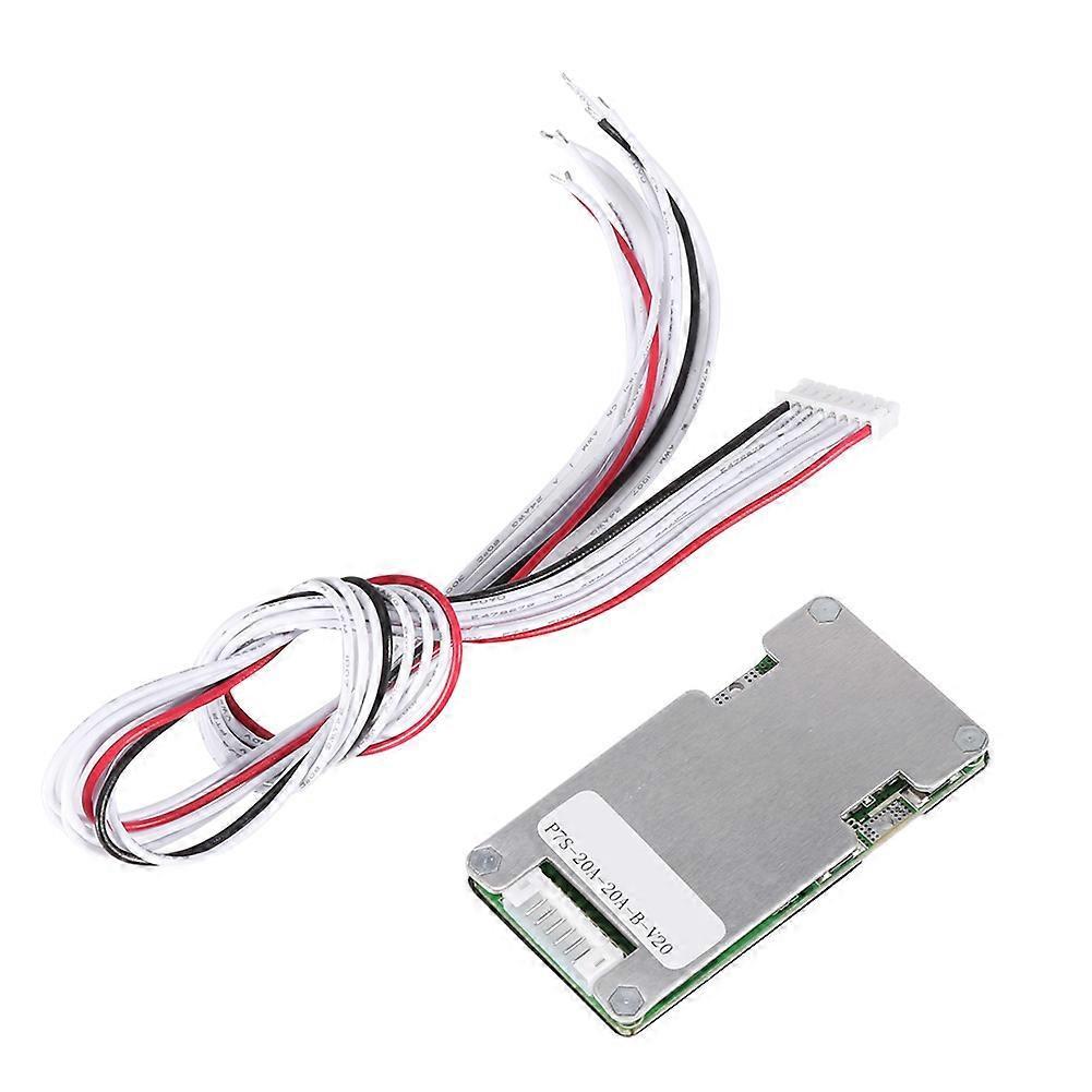 Scheda di Protezione BMS per Batteria 24V 20A 7S Litio Li-ion 18650 con Bilanciamento