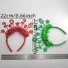 Sequin 2026 Happy New Year Headband Sweet Cute Christmas Headpiece Colorful Photo Prop New Year Decorative Headdress Cosplay